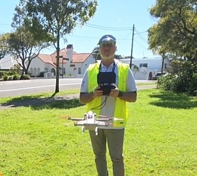 Igor operating drone controller